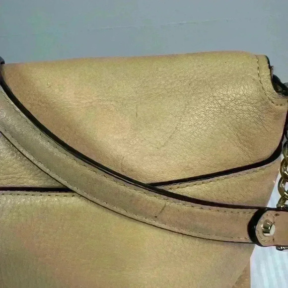 Michael Kors Evie Shoulder Bag Butternut Neutral Beige Fall Capsule Everyday - Picture 4 of 17